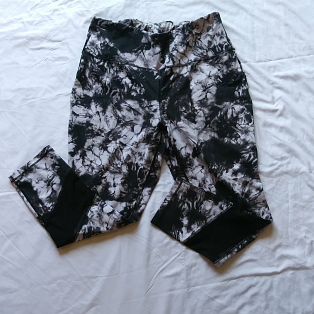Xersion leggings XL marbled black / white - Picture 2 of 6